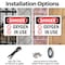 Signmission Oxygen In Use Danger Sign, Plastic, 10in W x 7in L, 2PK OS-2PACK-DS-P-710-L-1513 - alternate 2